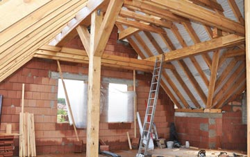 Brand End attic trusses